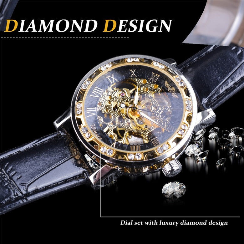 Aurea Meridian Prestige karóra zafír kristályos rozsdamentes acél tokkal