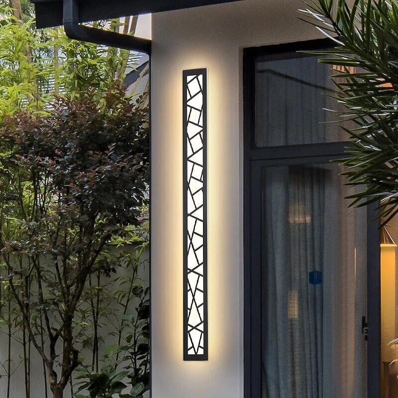 Fjordix Nordic Outdoor LED Wall Light for Porch and Garden