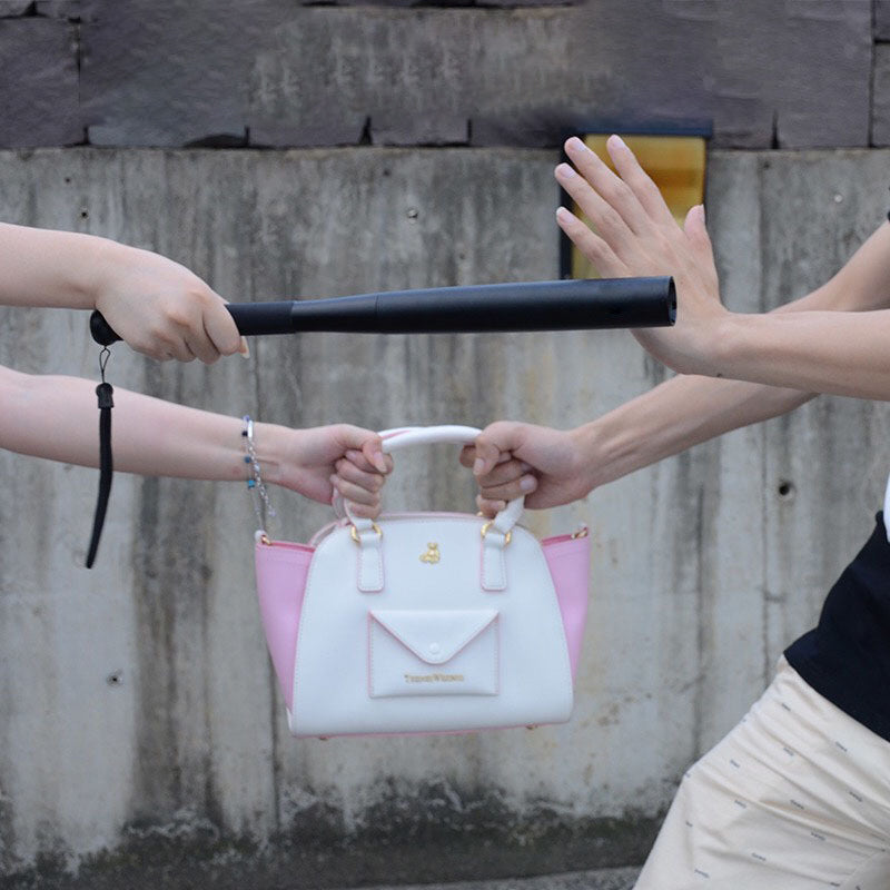 NovaBat Basebollträformad LED-ficklampa i aluminiumlegering med 3 lägen för nödsituationer