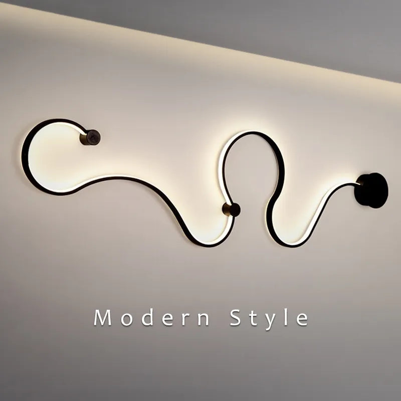 Brooklyn Lane Wall Light With Adjustable LED Black Iron