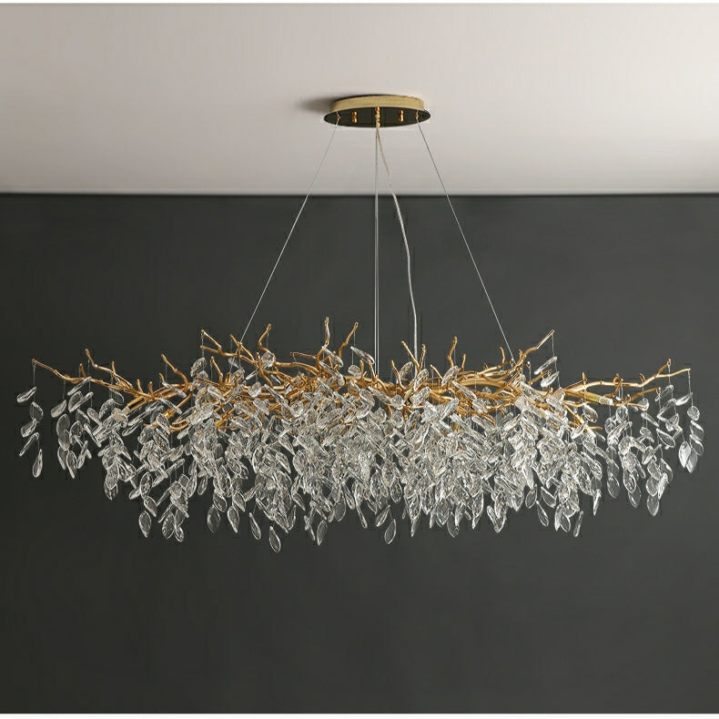 French Style Branch Crystal Chandelier For Modern Homes