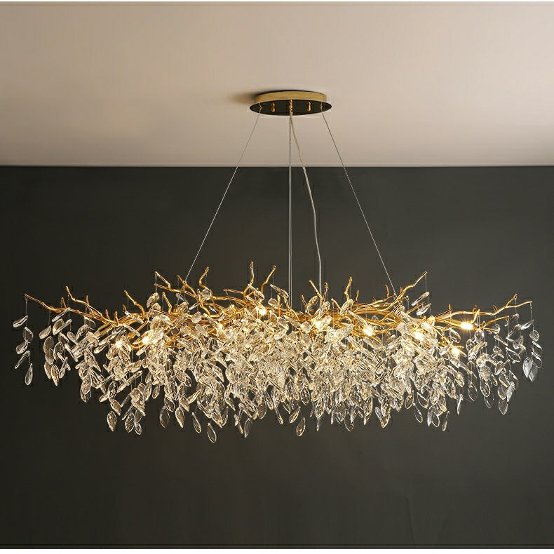 French Style Branch Crystal Chandelier For Modern Homes