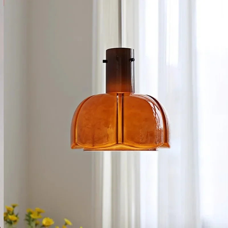 AuroraNord Adjustable Glass and Metal Nordic Pendant Light