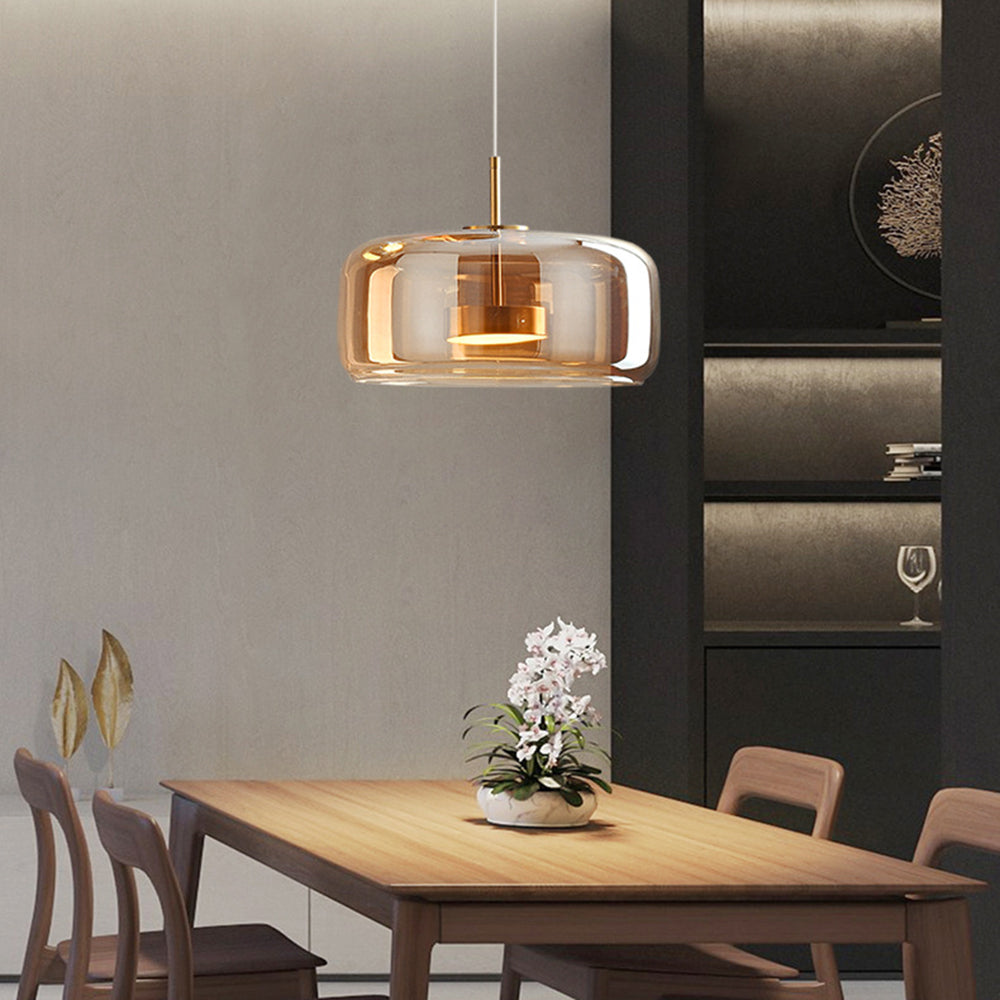 AuroraVale Retro LED Pendant Light for Living Rooms