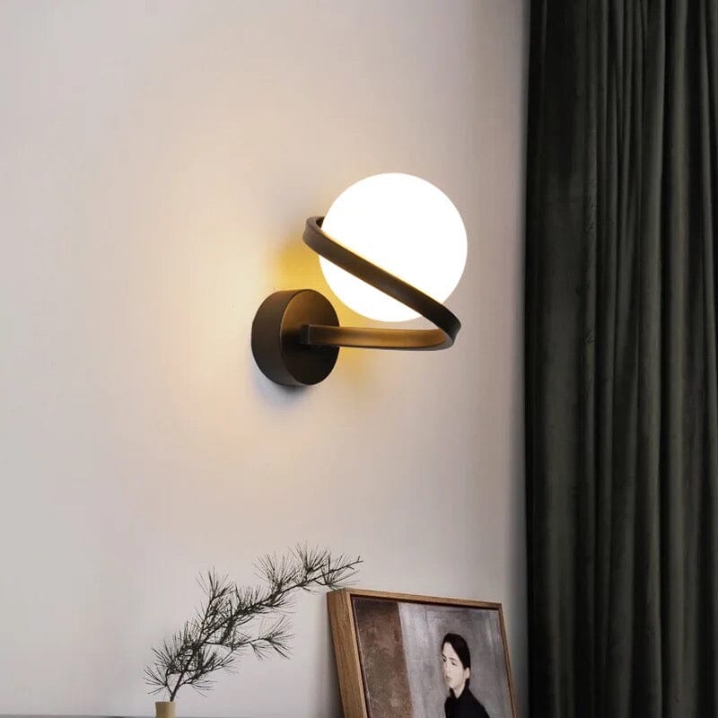 Aurelia Copper LED Wall Light With Warm Glow Sconce