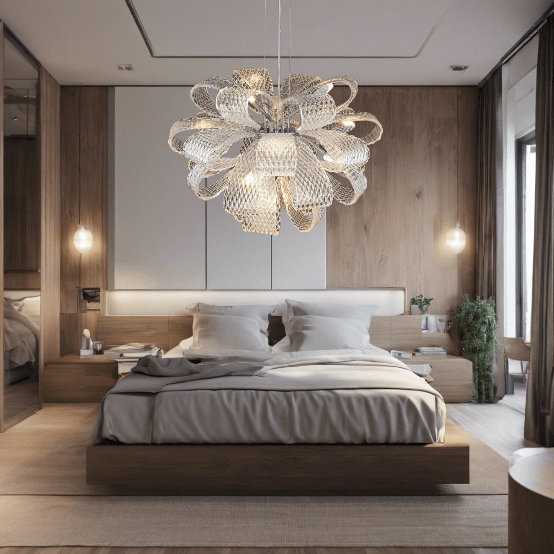 Liora Bloom Ceiling Chandelier Adjustable Pendant Light