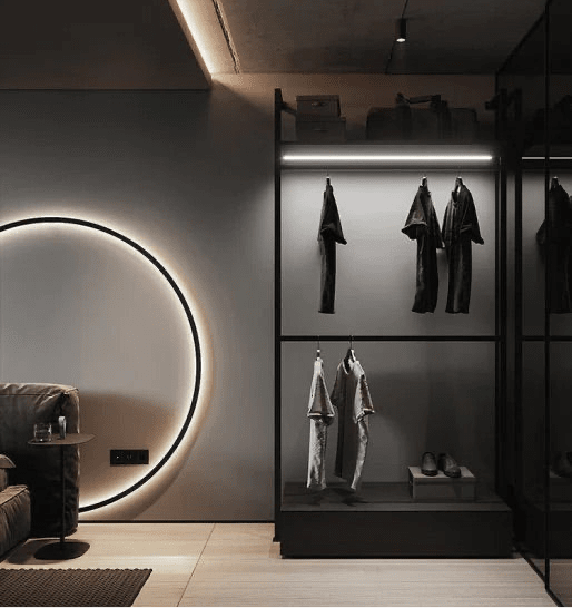 AuroraX Orbit Round LED Wall Light Modern Fixture Pro