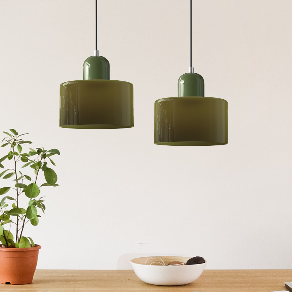 Astra Glass Pendant Light With Adjustable Suspension