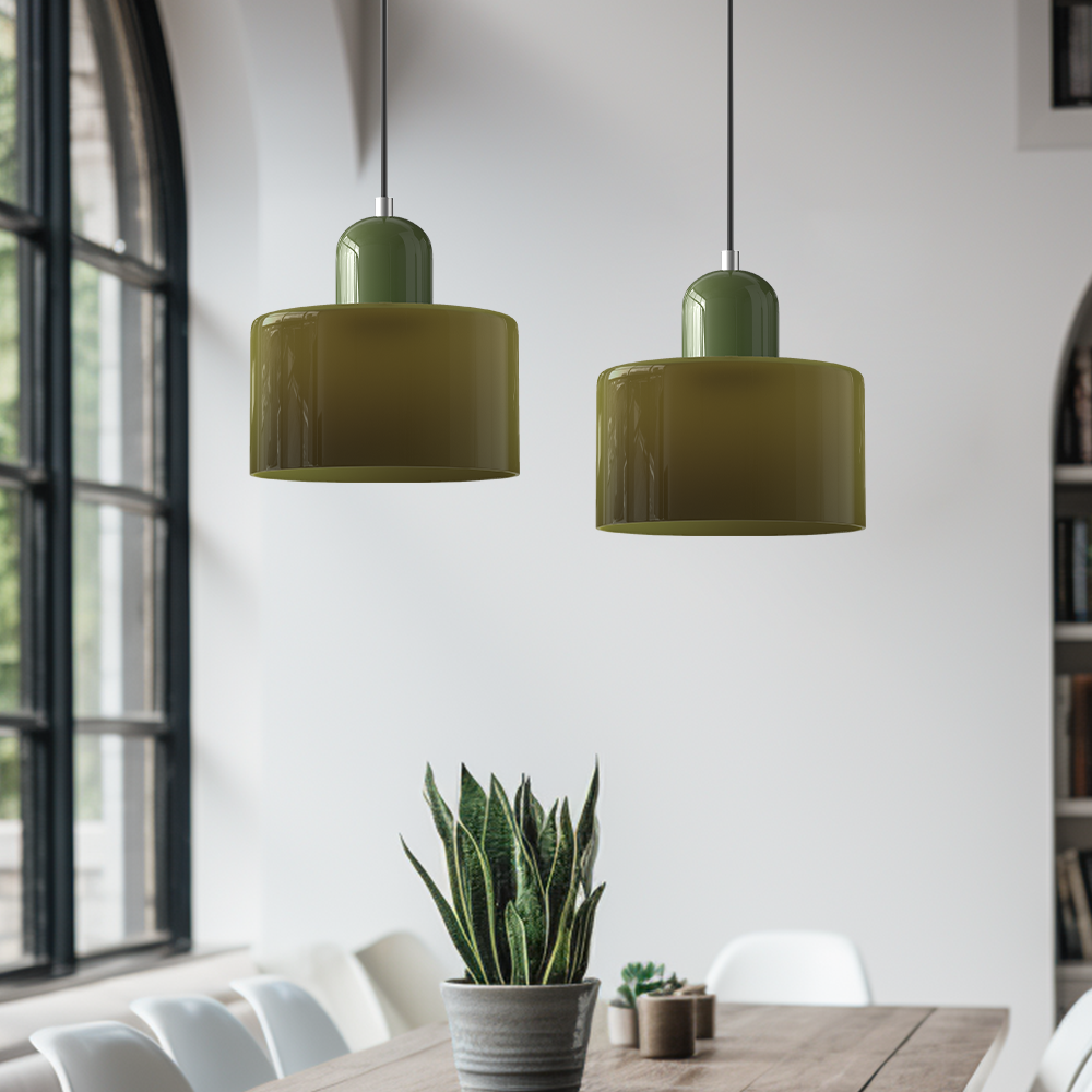 Astra Glass Pendant Light With Adjustable Suspension