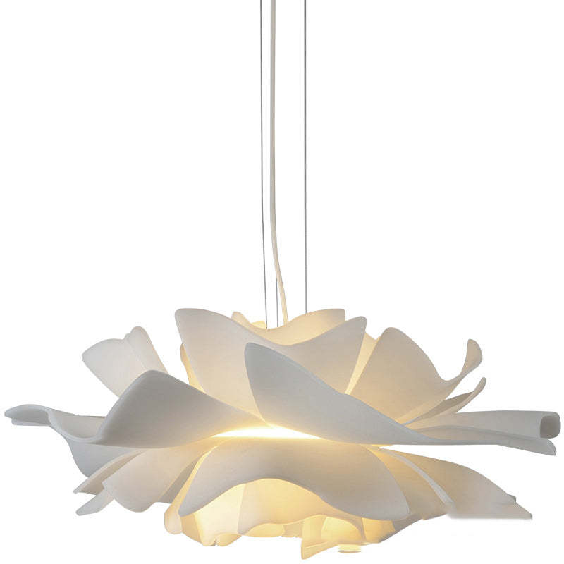 BlossomAura Pendant Light in Modern Metal and Acrylic