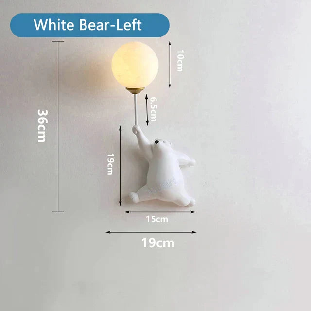 ToonGlow Kids Cartoon Wall Light Colorful Night Lamp