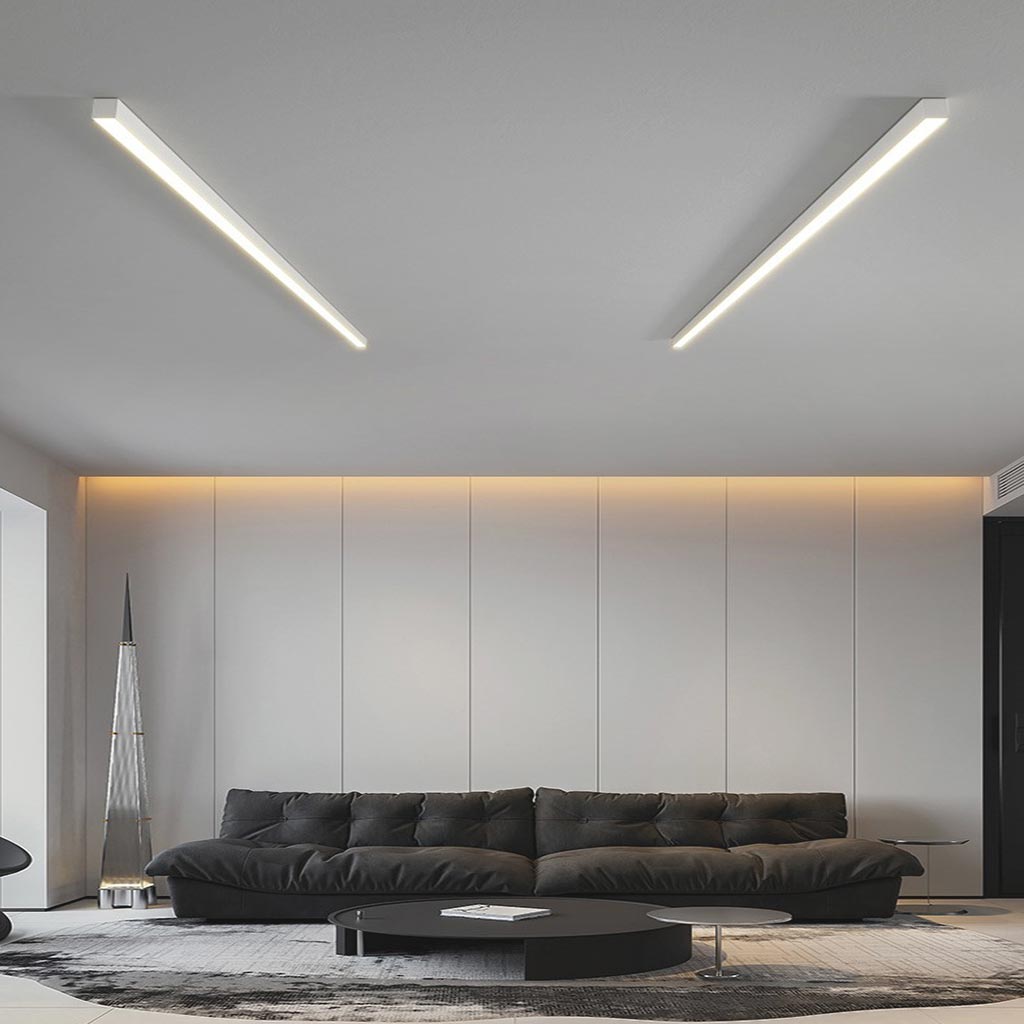 Minimalist Linear Ceiling Light Bar Flush Mount LED