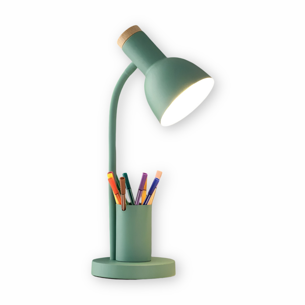 AstraLuma Modern LED Desk Lamp With Integrated Pen Holder
