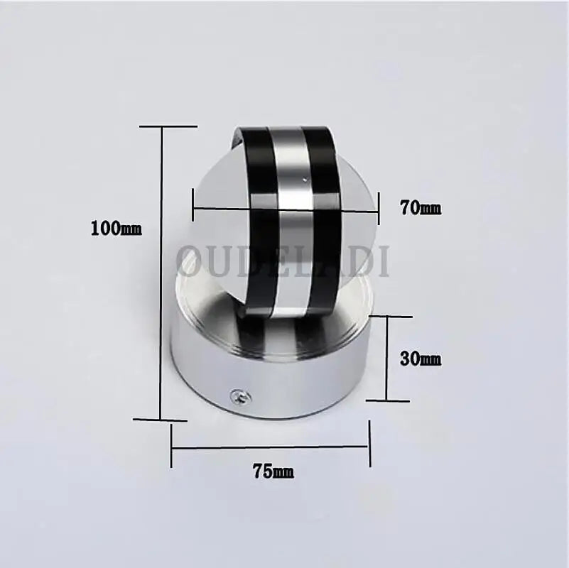 Solara Crystal LED Wall Light PrismGlow Pro Series