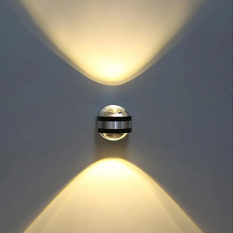 Solara Crystal LED Wall Light PrismGlow Pro Series