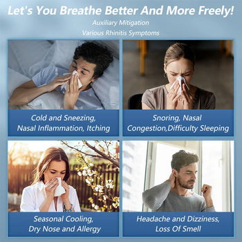 Dispositivo per il trattamento della rinite per terapia nasale e uso domestico