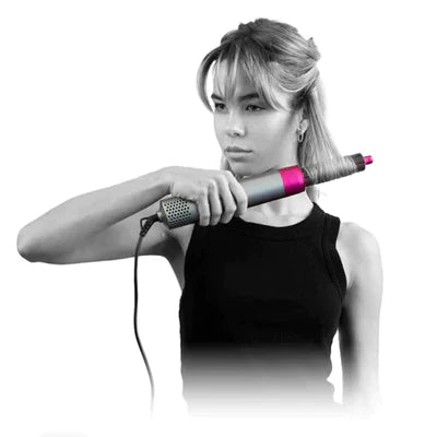 AeroLux 4-in-1 hiustenmuotoilija kuivaamiseen, kihartamiseen, suoristamiseen ja tuuheuttamiseen