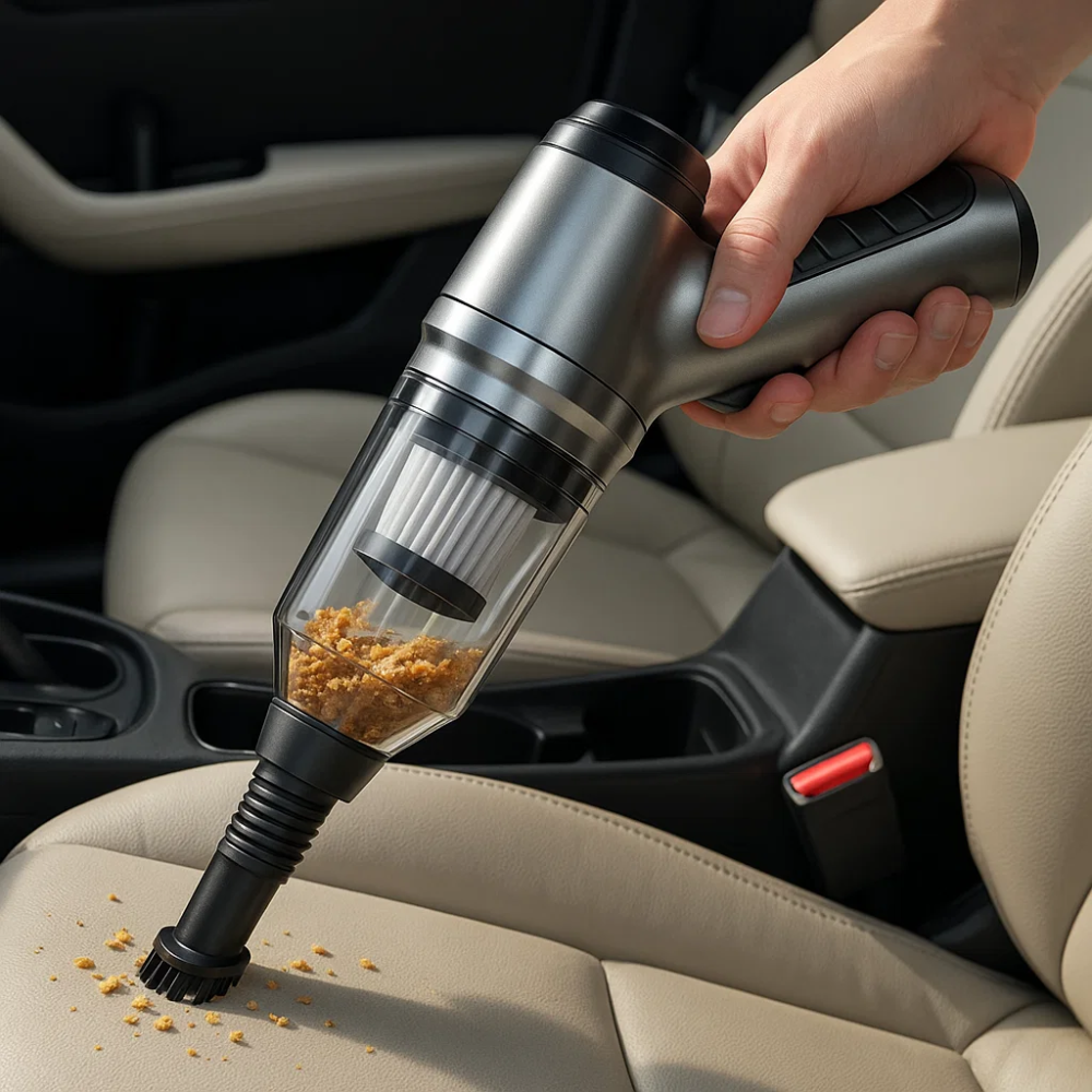 VoltPro Car Vacuum Cleaner Powerful And Compact For Quick Cleaning