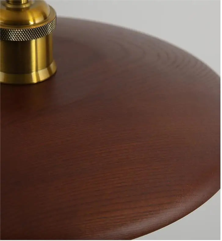 Novae Wood Ceiling Light With Handcrafted Modern Elegance
