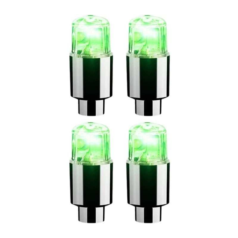 Tappi per valvole pneumatici LumaValve a LED per la sicurezza durante la guida notturna