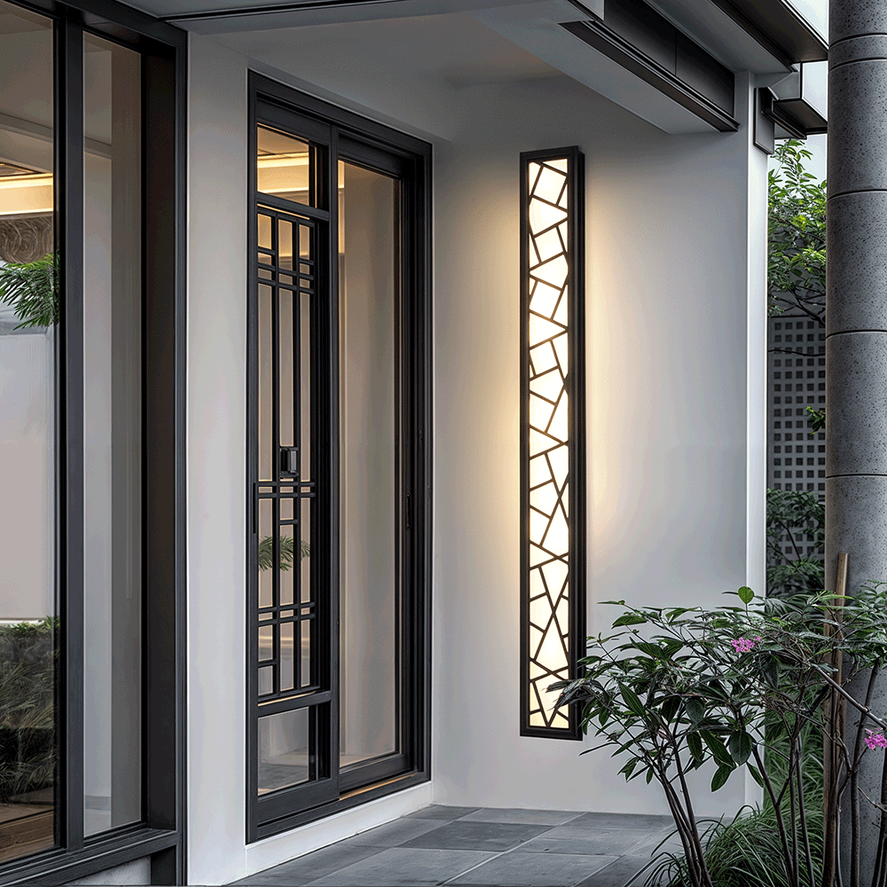 Fjordix Nordic Outdoor LED Wall Light for Porch and Garden