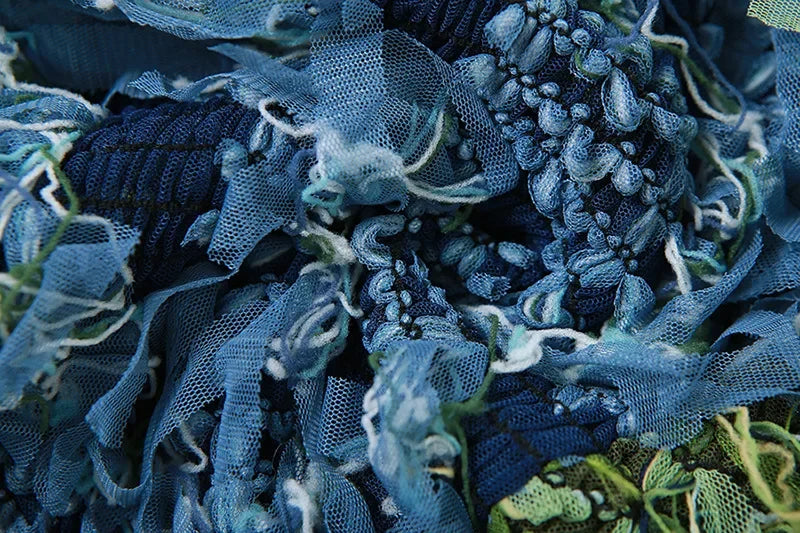 Vivara Long Sleeve Maxi Dress With Tassel Detail, Polyester