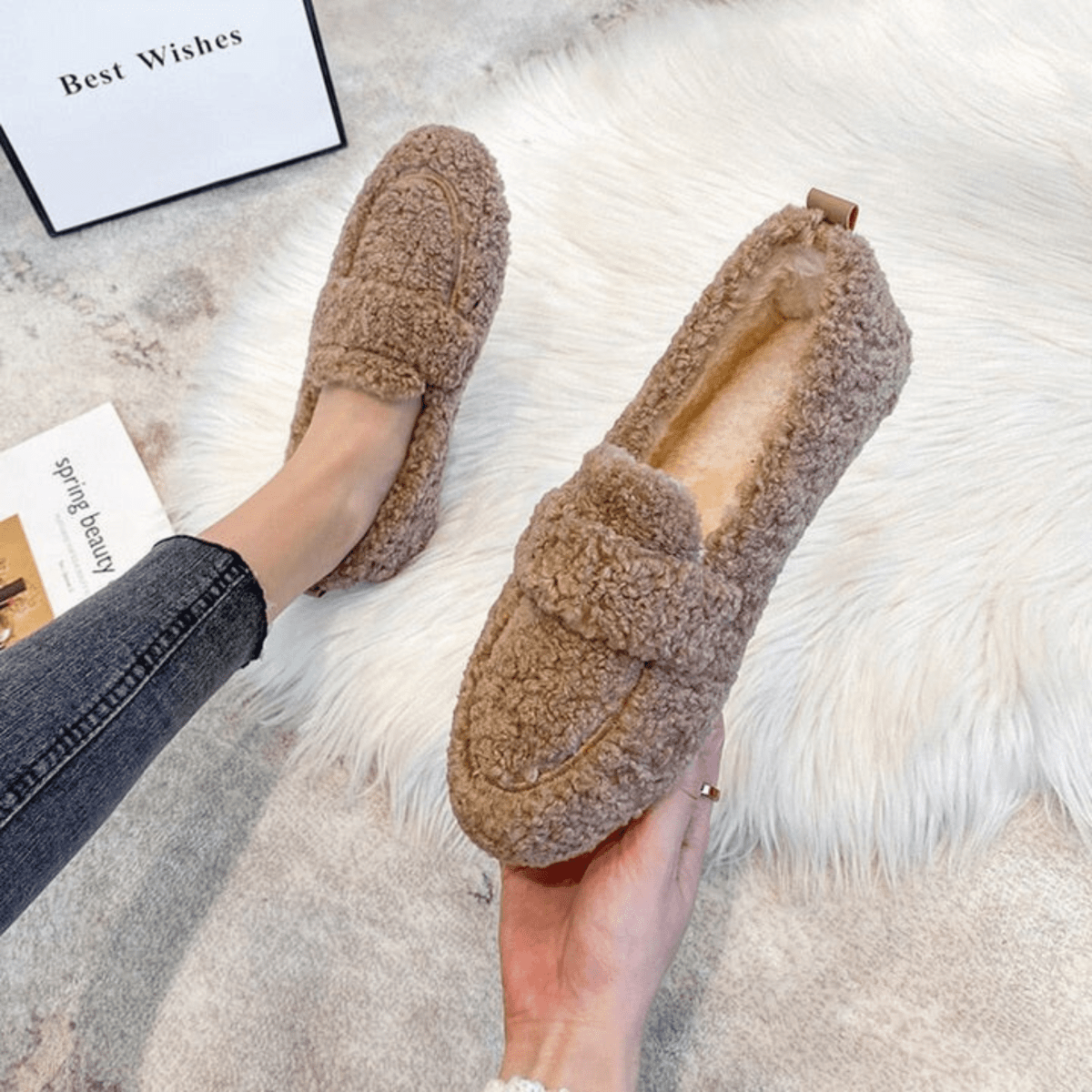 VelvetEase Winter Slippers for Warmth and Comfort at Home