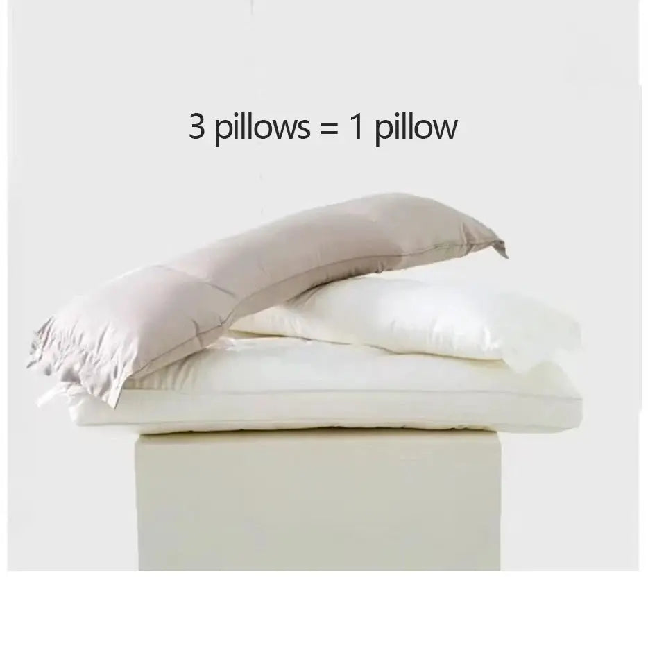 Cuscino per il collo ergonomico a doppio strato con supporto sagomato e altezza regolabile