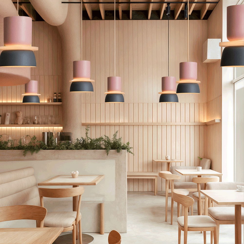 Kivara Rainbow Pendant Light With Custom Color Options