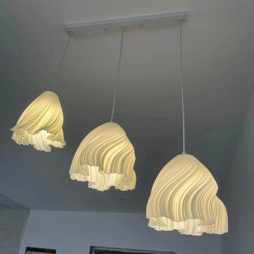 Asteria Fabric LED Chandelier With Adjustable Dimming