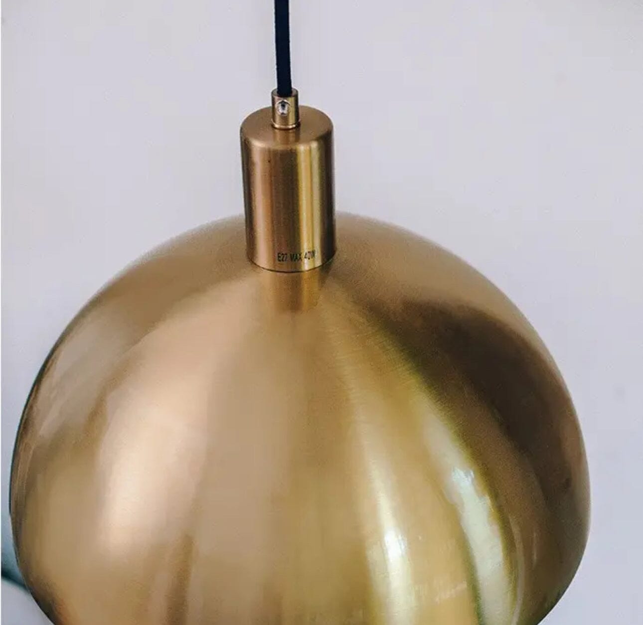 Aurelius Brass Pendant Light Modern LED Ceiling Lamp