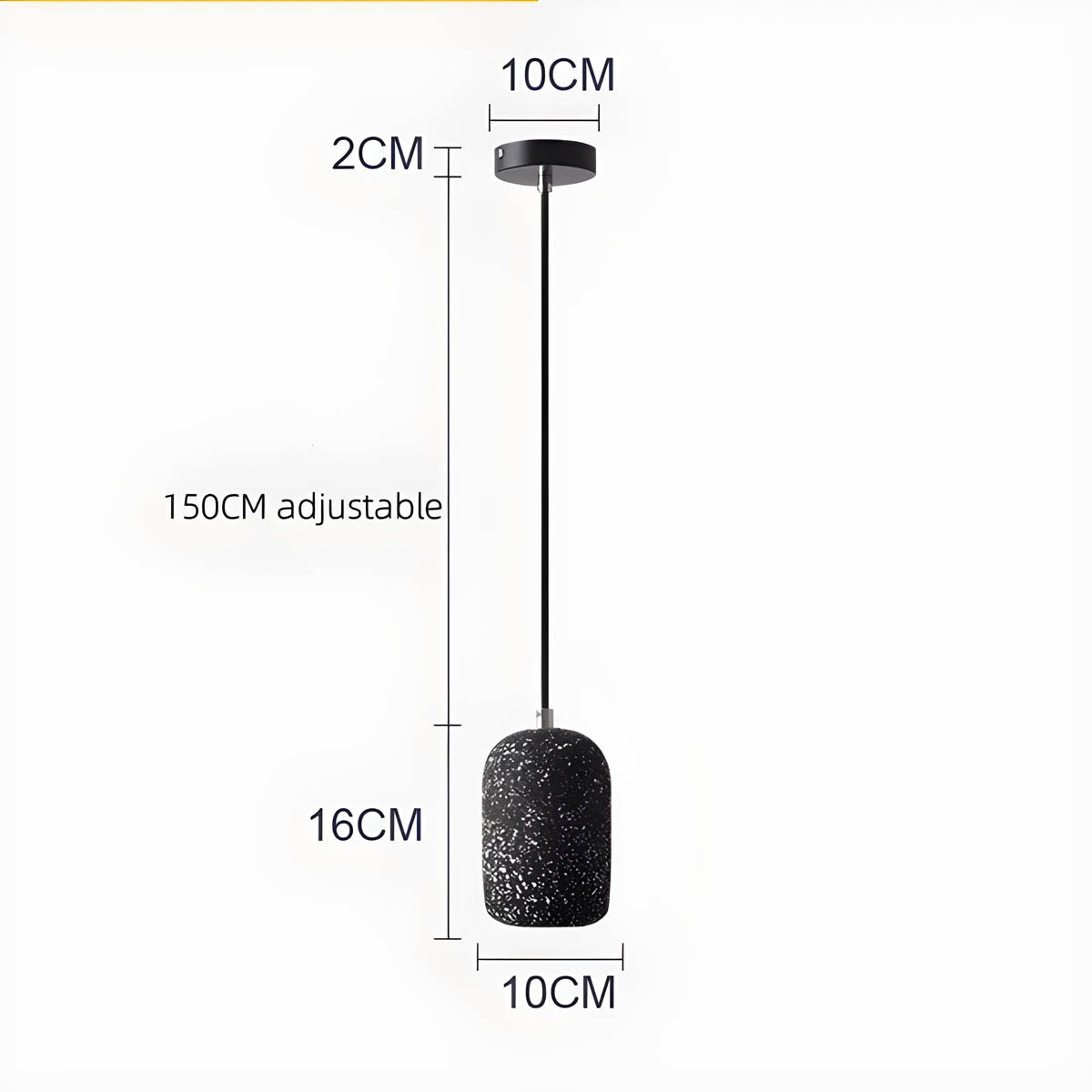 Suspension industrielle ForgeLine finition fer pour espaces modernes
