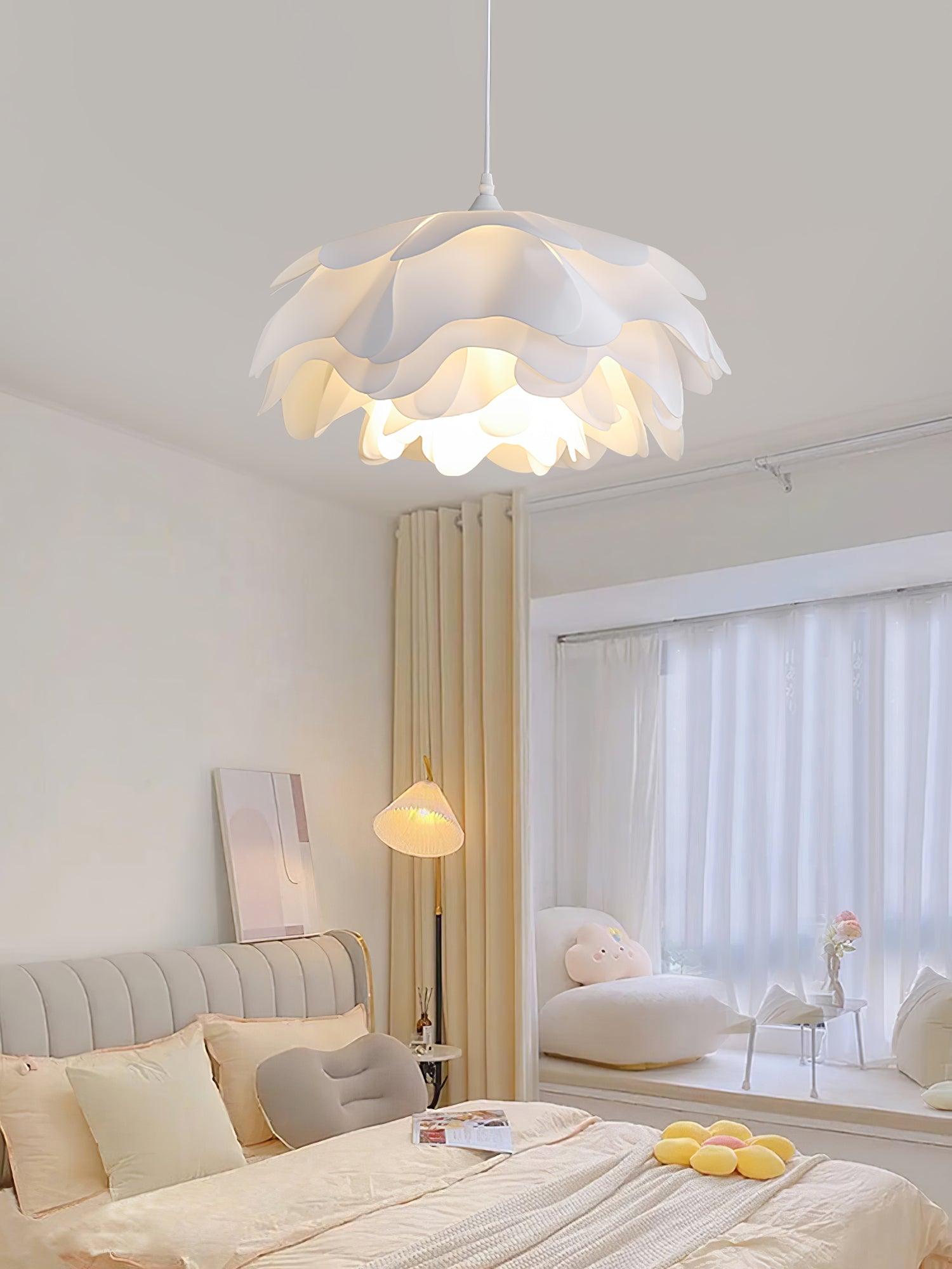 Lampe suspendue FloraGlow Petal | Lumière blanche douce et diffuse