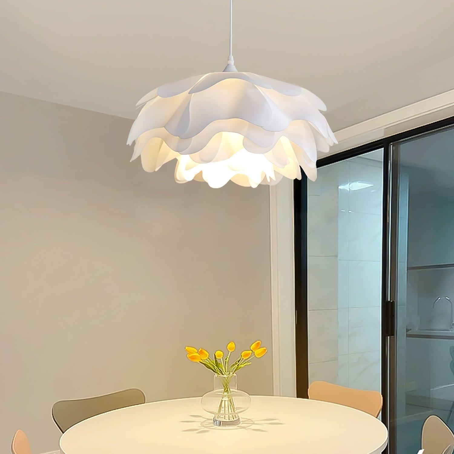 Lampe suspendue FloraGlow Petal | Lumière blanche douce et diffuse
