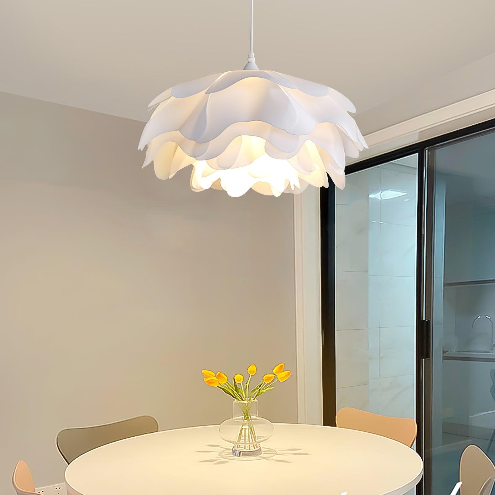 Lampe suspendue FloraGlow Petal | Lumière blanche douce et diffuse