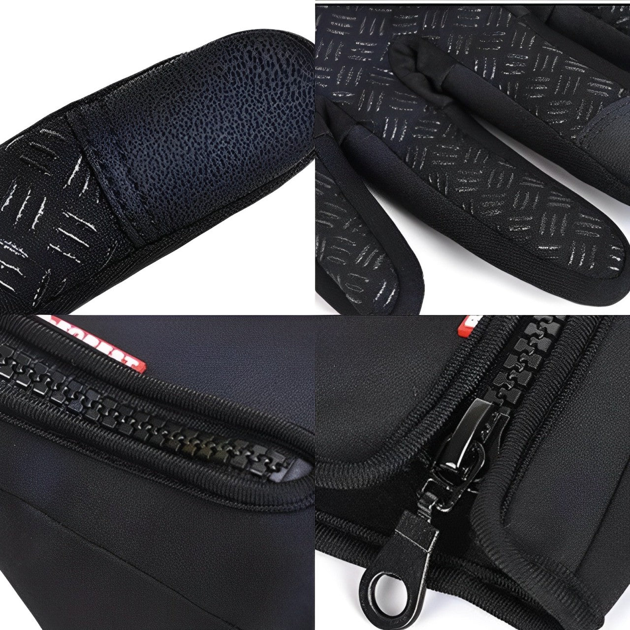 Gants de cyclisme d'hiver isolés thermiquement pour hommes et femmes