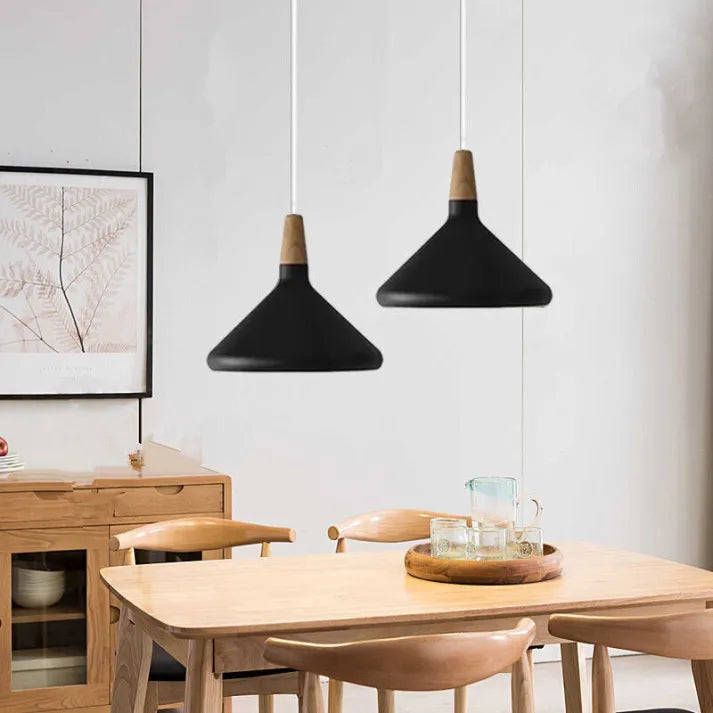 Asterra Macaron Inspired Cone Pendant Light by NyraLume Studio