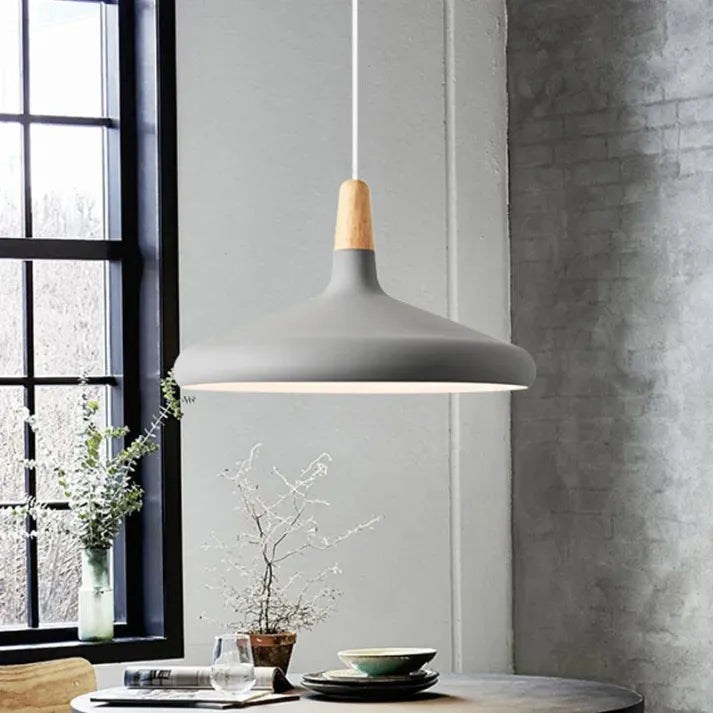 Asterra Macaron Inspired Cone Pendant Light by NyraLume Studio