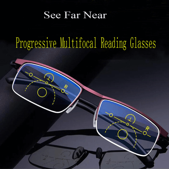 German Designed Progressive Eyeglasses for Clear All Day Vision