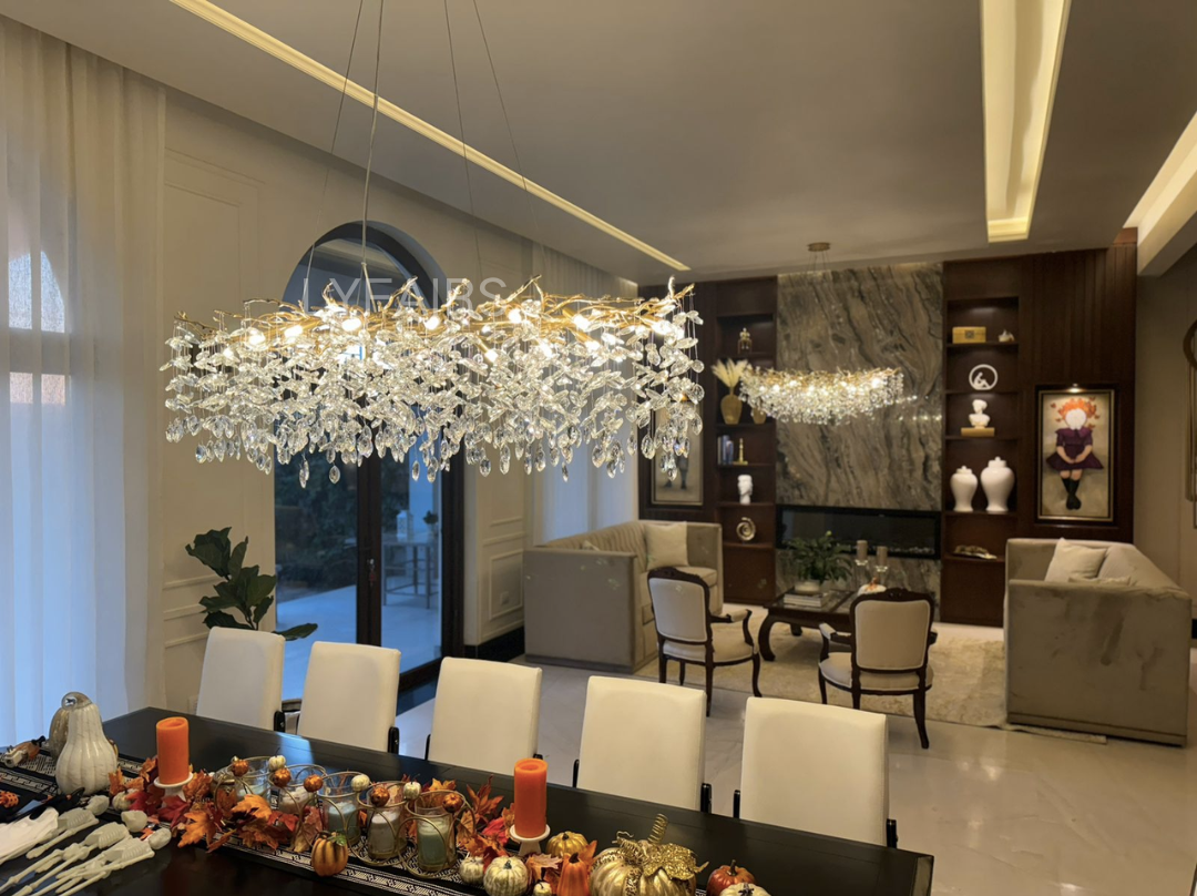 French Style Branch Crystal Chandelier For Modern Homes