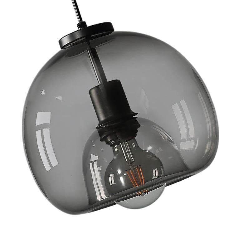 NovaQuell Blown Glass Pendant Lamp With Adjustable Height