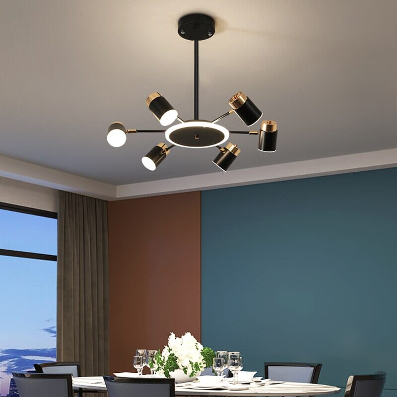 NexaLume Chandelier Modern Dimmable Ceiling Light Design