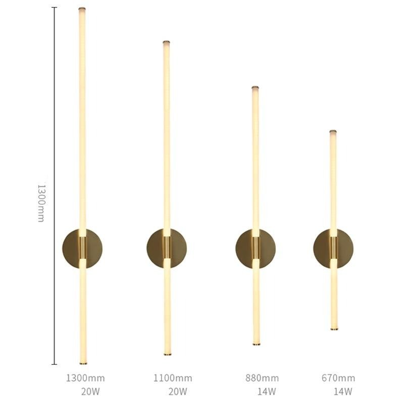 LumenSaber Lampa Ścienna Minimalistyczna Nordycka LED do Korytarzy