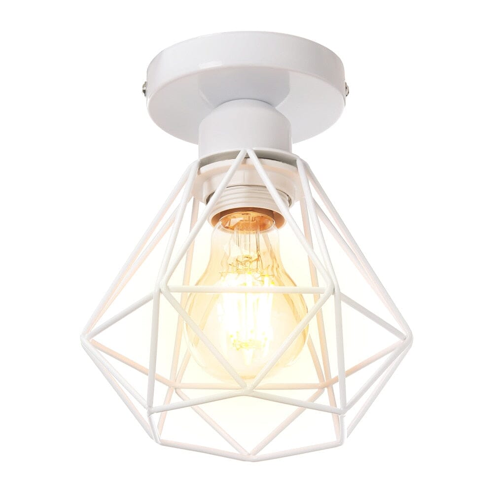 Elara Vintage Iron Frame Pendant Light for Dining Room