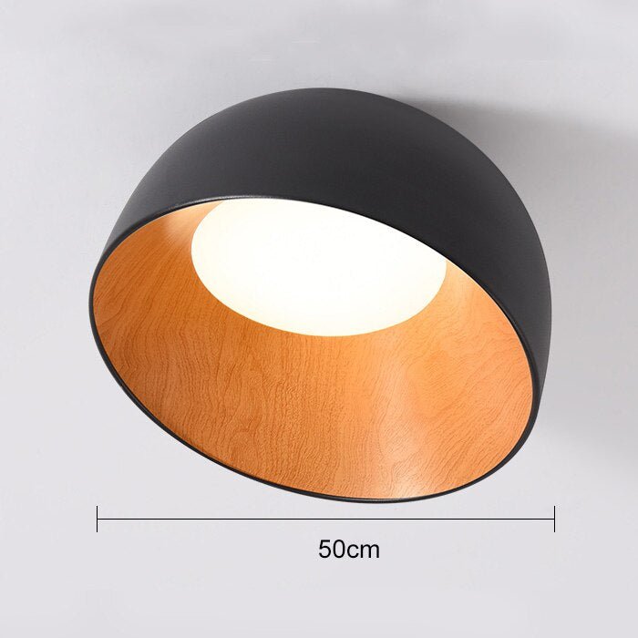 Modern Retro Ceiling Light In Two Sizes And Two Colors