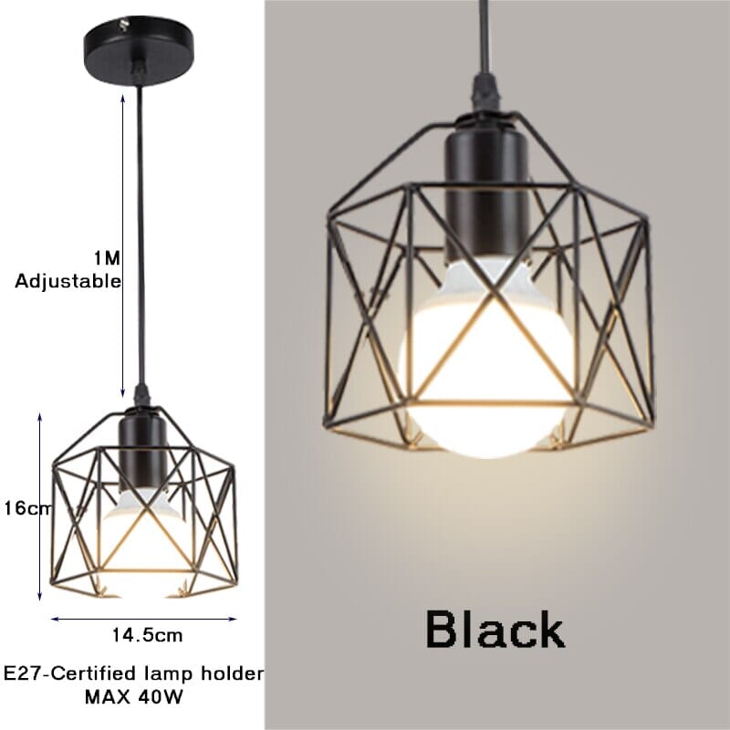 NovaLume Vintage Pendant Light | Warm Ambient Glow