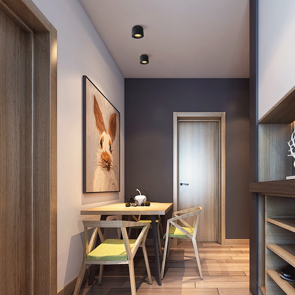 Aurora Cup Focos LED com Caixa em Forma de Copo em Estilo Nórdico Branco