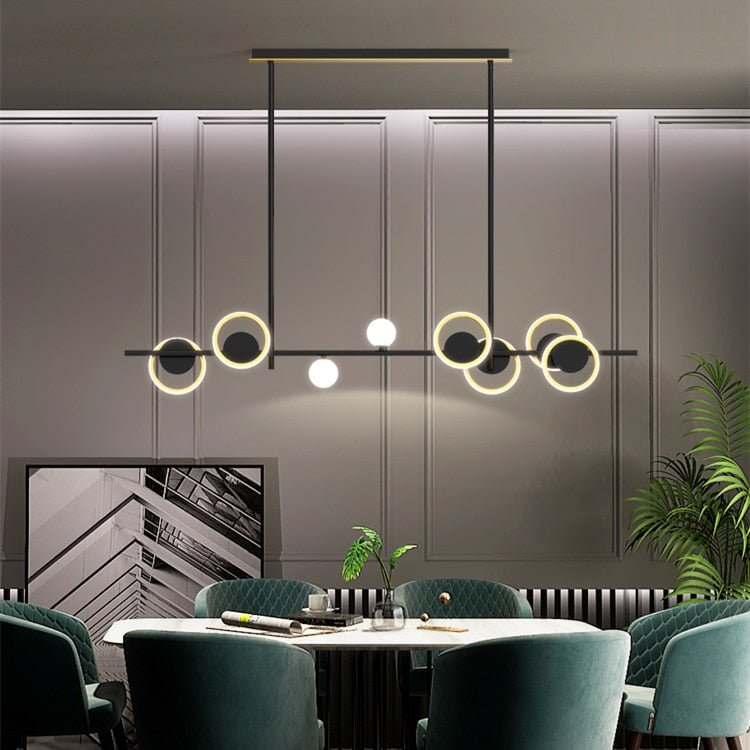 Ardent Twist Nordic LED Pendant Chandelier Sculptural Light
