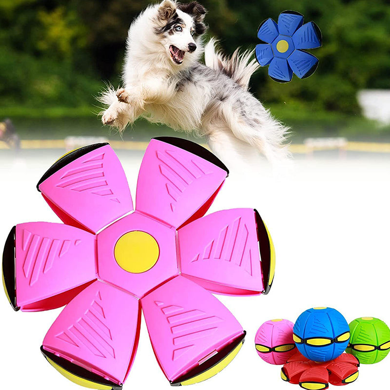 Palla Galleggiante AeroGlide per Gioco con Frisbee per Cani