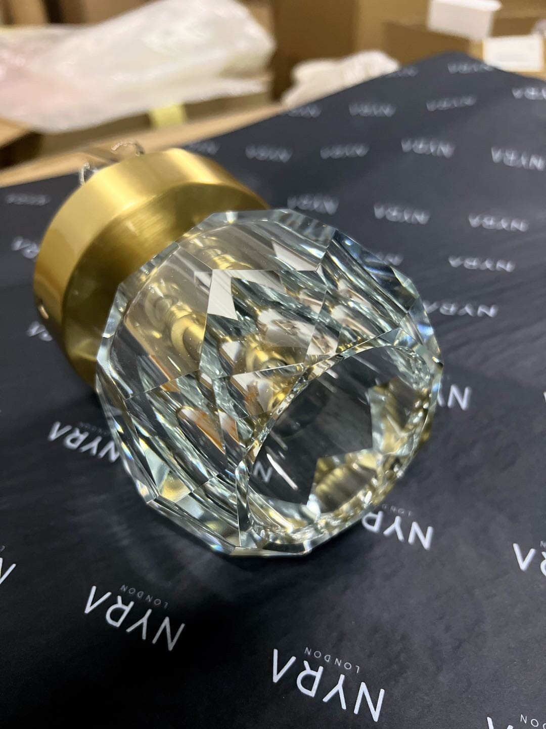 Lyra Crystal Wall Lamps Modern LED Wall Light Fixture